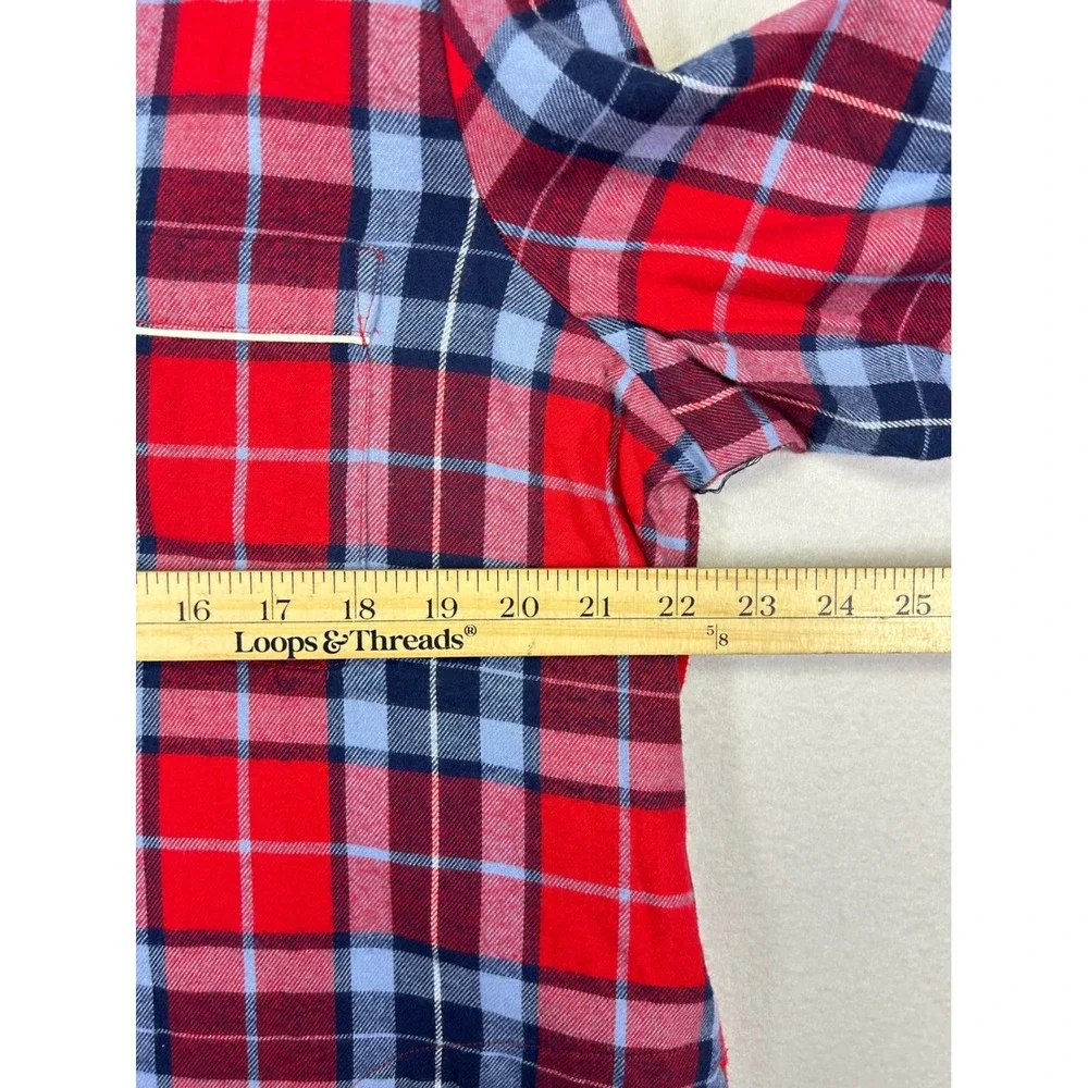 Lands End classic flannel